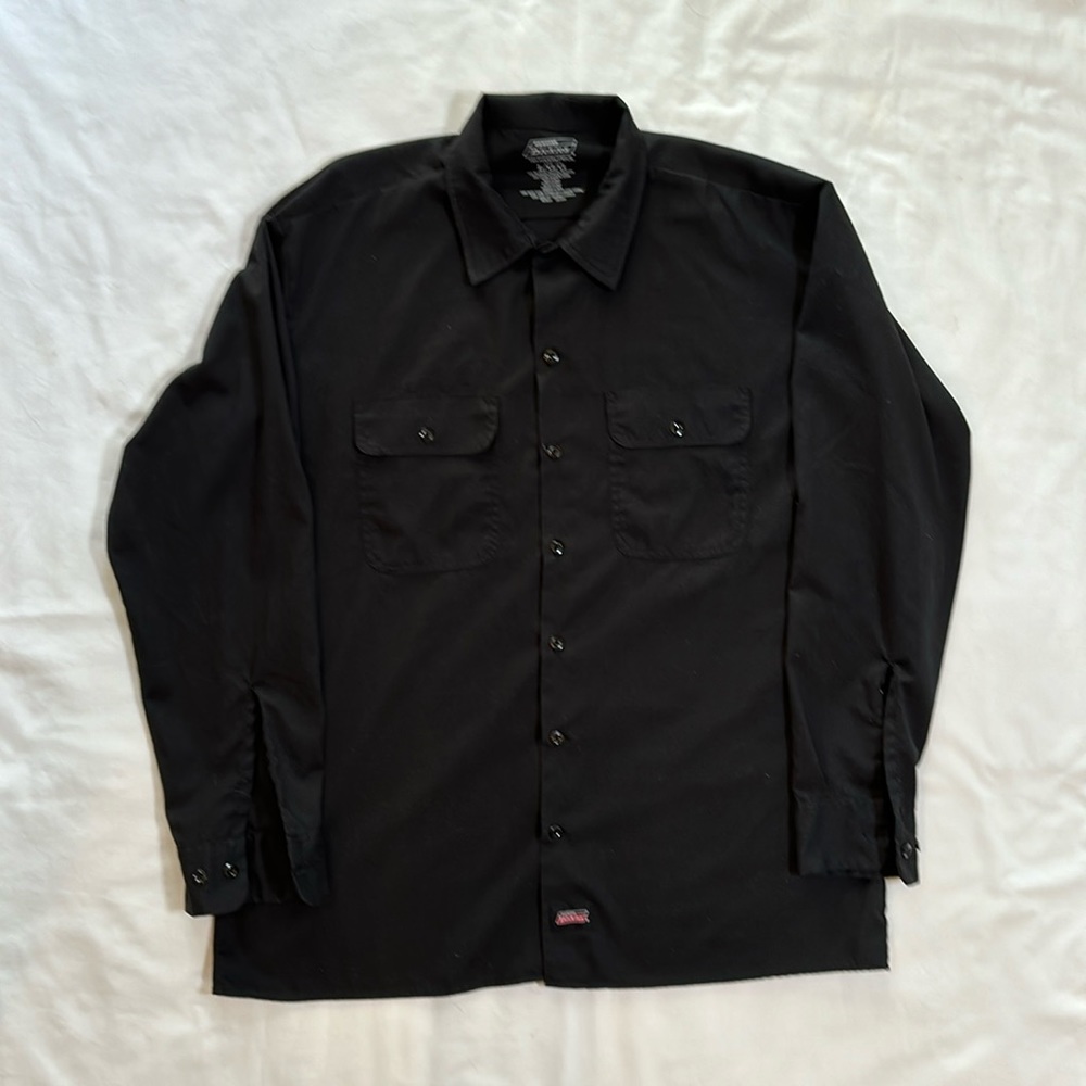Dickies Longsleeve Button Down Work Shirt